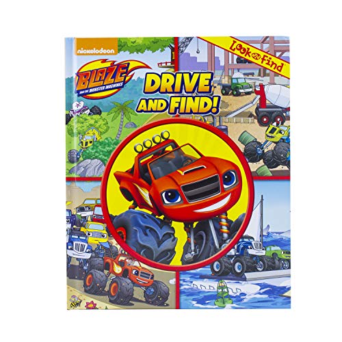 Blaze & Monster Machines Look & Find