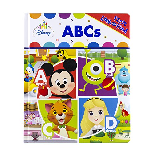 Disney Baby Abcs First Look & Find