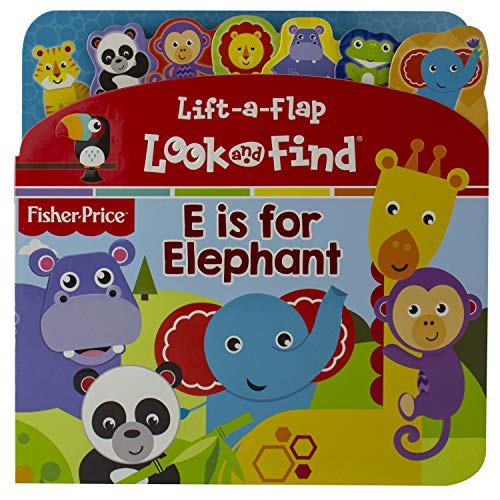Fisher Price Lift A Flap E Is Elephant