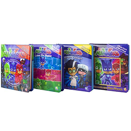 Pj Masks: Little First Look and Find 4 Books