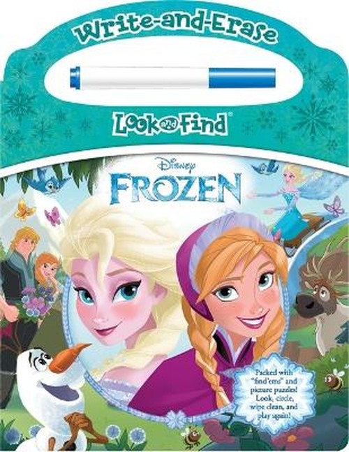 Disney Frozen Write & Erase Look & Find