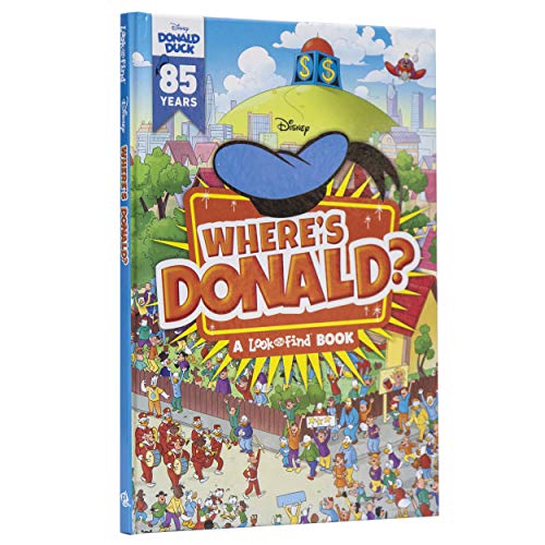 Disney: Where's Donald? a Look and Find Book