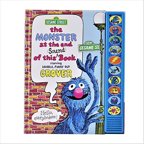 Sesame Street Monster At The End Of This 10 Button Sound Book OP