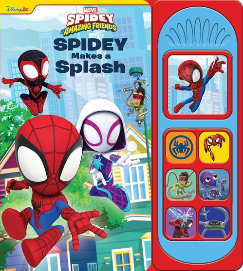 Disney Junior Marvel Spidey and His Amazing Friends: Spidey Makes a Splash Sound Book