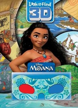 Disney Moana Look And Find 3D