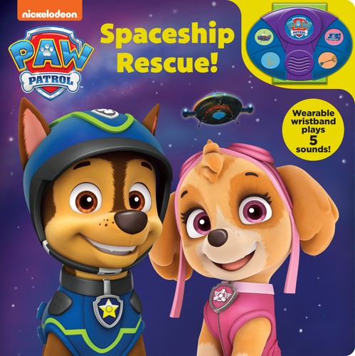 Nickelodeon PAW Patrol: Spaceship Rescue! Book and Wristband Sound Book