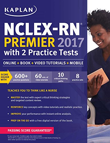 Nclex-RN Premier 2017 with 2 Practice Tests