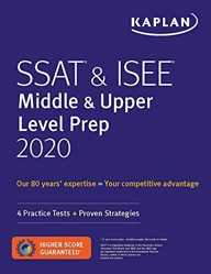 SSAT & ISEE Middle & Upper Level Prep 2020