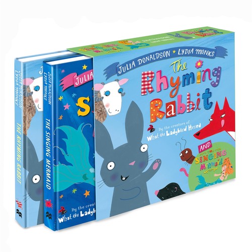 The Singing Mermaid and the Rhyming Rabbit Board Book Gift Slipcase