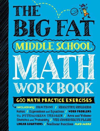 Workman Publishing - The Big Fat Middle School Math Workbook