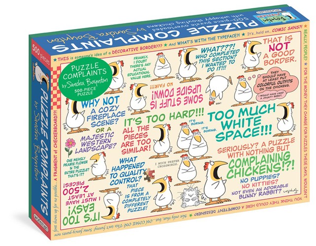 Sandra Boynton: Puzzle Complaints 500-Piece Puzzle