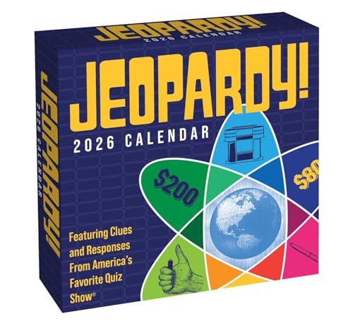 Sony - JEOPARDY! 2026 Day-to-Day Calendar: Featuring Clues and Responses From America's Favorite Quiz Show®
