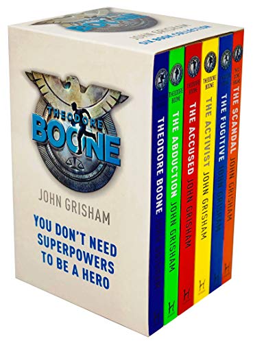 Theodore Boone Series Books Collection Box Set by John Grisham Theodore Boone Abduction Accused Activist Fugitive The Scandal