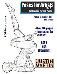 Poses for Artists Volume 3 - Fighting and Various Poses