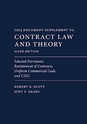 Contract Law and Theory (2023 Document Supplement)
