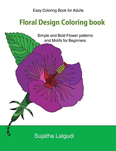 Easy Coloring Book For Adults