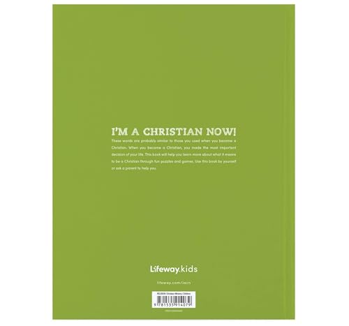 I'm a Christian Now! - Younger Kids Activity Book
