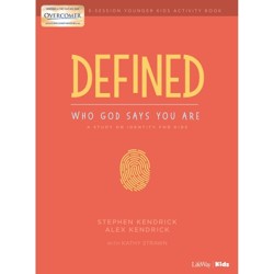 Defined: Who God Says You Are - Younger Kids Activity Book