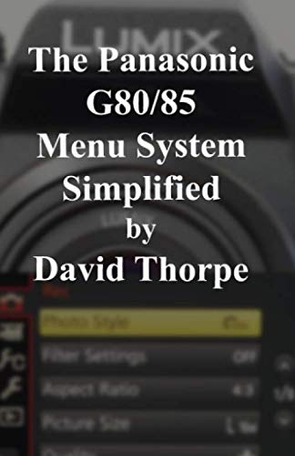 The Panasonic G Menu System Simplified