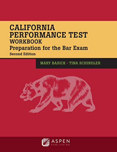 California Performance Test Workbook