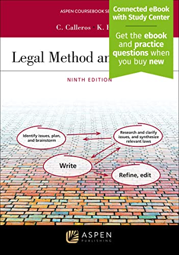 Legal Method and Writing