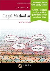 Legal Method and Writing