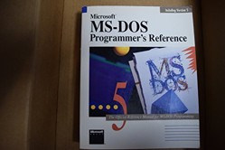Microsoft M. S.-DOS Programmer's Reference