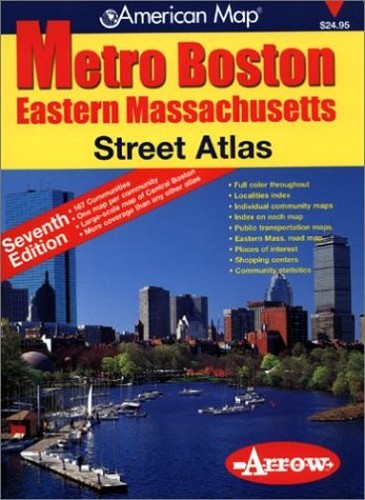 Street Atlas Metro Boston/East