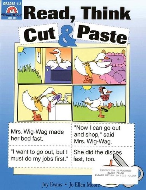 Read, Think, Cut and Paste