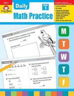 Daily Math Practice, Grade 1 Te