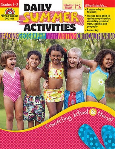 Daily Summer Activities, Moving from First to Second Grade