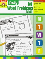 Daily Word Problems, Grade 2