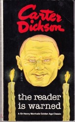 The Reader is Warned