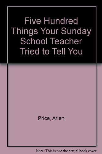 500 Things Your Sunday School