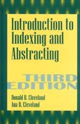 Introduction to Indexing and Abstracting, 3rd Edition