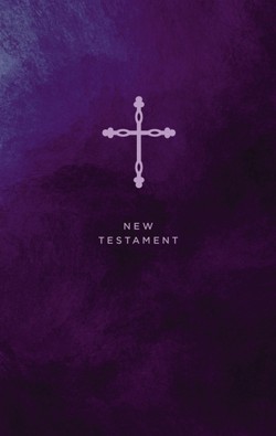 NIV, Outreach New Testament, Paperback, Orange/Blue