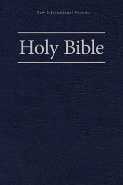 NIV, Worship Bible, Hardcover, Blue