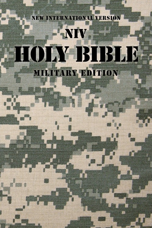 The NIV, Holy Bible, Military Edition, Compact, Paperback, Digi Camo