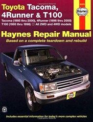 Toyota Tacoma, 4Runner and T100 Automotive Repair Manual