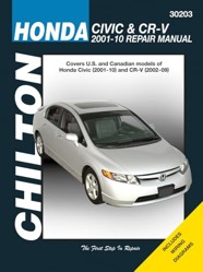 Honda Civic & CR-V (01 - 10) (Chilton)