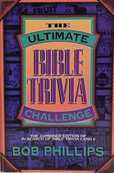 Ultimate Bible Trivia Challnge Phillips Bob