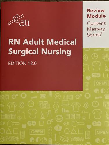 RN Adult Medical Surgical Nursing