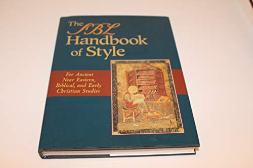 The SBL Style Manual