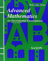Saxon Advanced Math Answer Key & Tests Second Edition