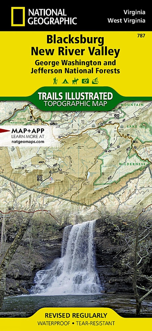 Blacksburg, New River Valley Map