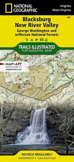 Blacksburg, New River Valley Map
