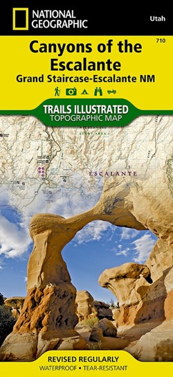 Canyons of the Escalante Map