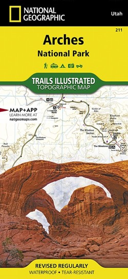 Arches National Park Map