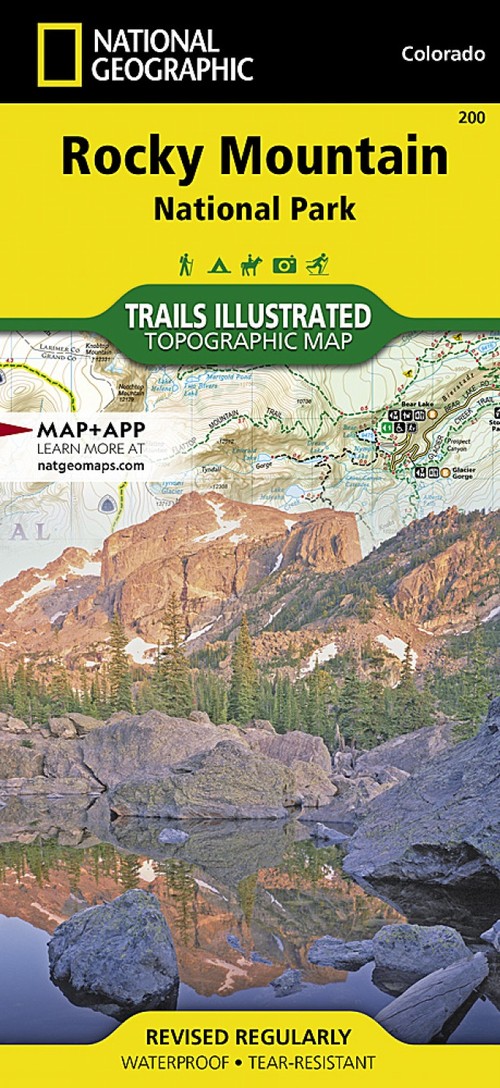Rocky Mountain National Park Map