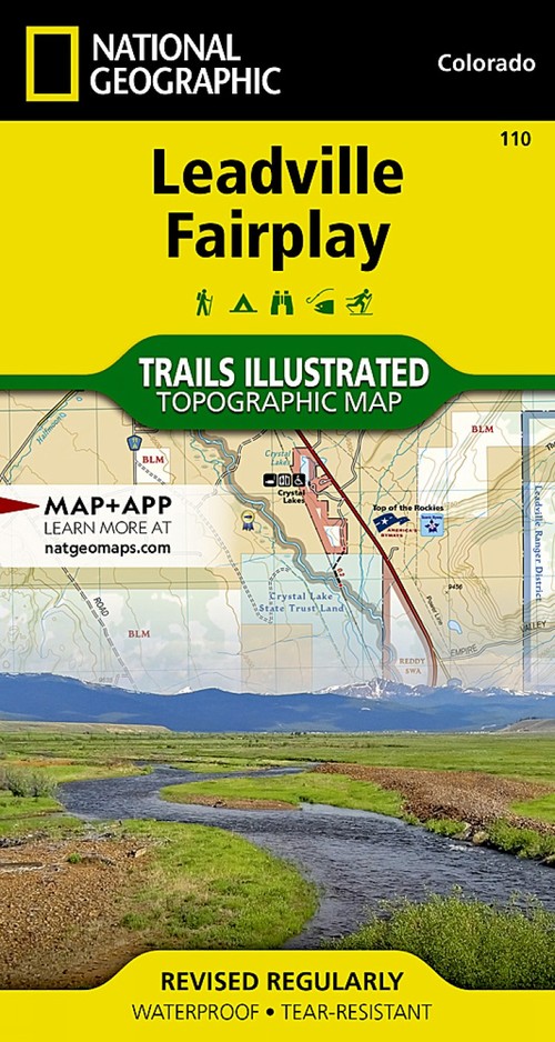 Leadville, Fairplay Map